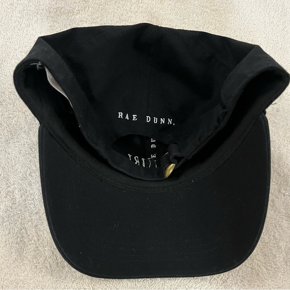 Rae Dunn's 'Go Girl' Adjustable Black Ball Cap - Picture 12 of 13